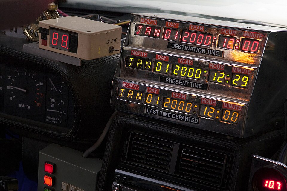Time travel? Or, just clever technology